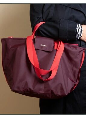 Cincha Merlot Nylon Tote Bag